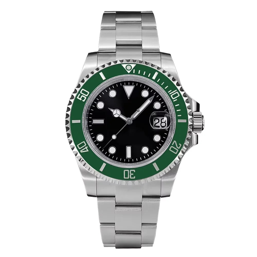 Submariner – Timeless Deep-Sea Performance Green Black Automatic mechanical watch