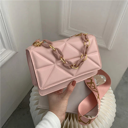Crossbody Bag For Women Fashion Handbags Luxury Designer Female Shoulder Bags Brand Messenger Bag Purses pink