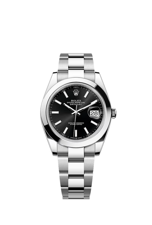 Datejust 41 – Iconic Luxury With Modern Precision Silver Black